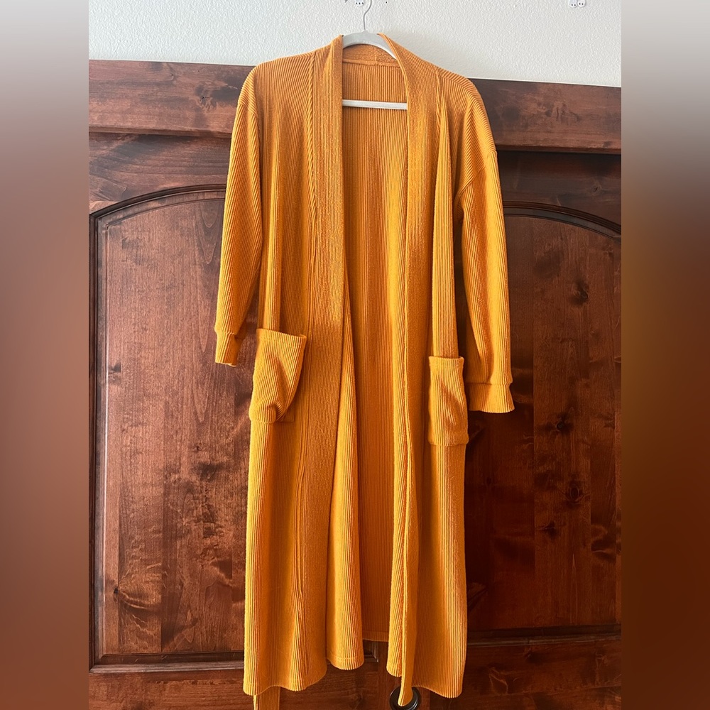 Marigold long cardigan